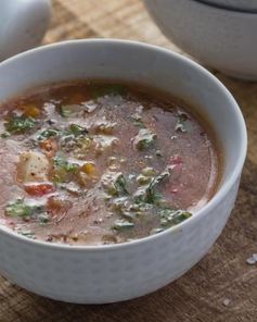 Китайский овощной суп