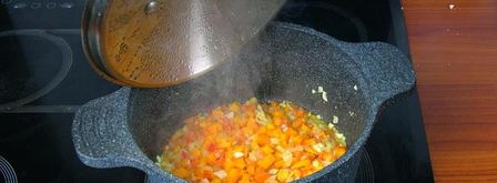 китайский овощной суп. Шаг 2