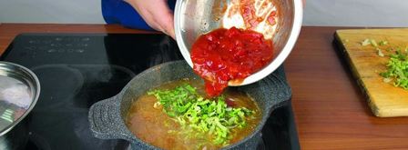 китайский овощной суп. Шаг 5