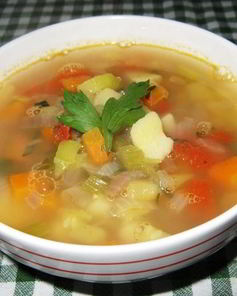 Минестроне с фасолью