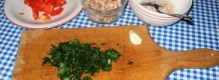 минестроне с фасолью. Шаг 4