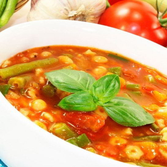 Рецепт минестроне с консервированными помидорами