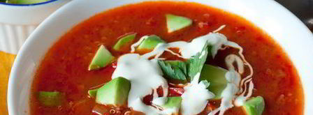 острый овощной суп с киноа. Шаг 8