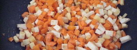 овощной крем-суп с имбирем. Шаг 2