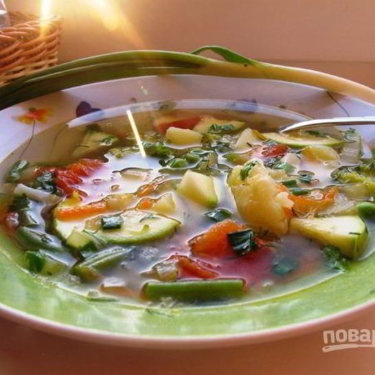 Рецепт овощного супа для худеющих