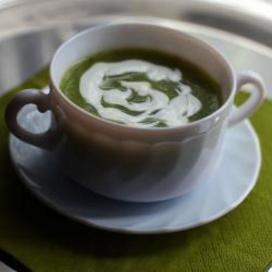 Рецепт овощного супа из цукини, кольраби и сельдерея