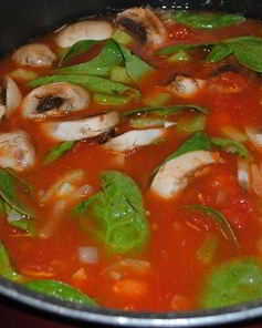 Овощной суп Минестроне