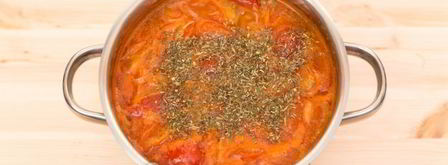 овощной суп с фасолью и макаронами. Шаг 15