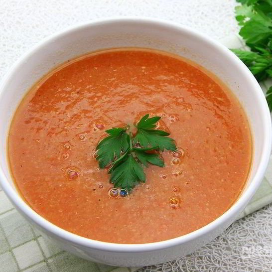 Рецепт овощного супа с имбирем