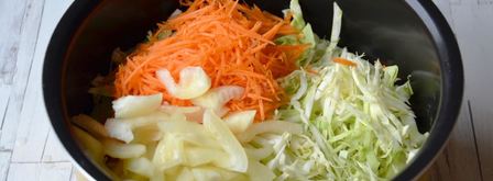 овощной суп с капустой и пшеном. Шаг 7