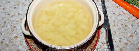 овощной суп с клецками. Шаг 3