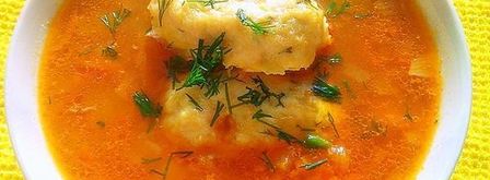 овощной суп с куриными кнелями. Шаг 6