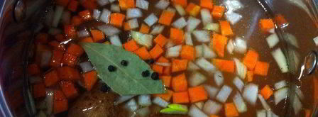 овощной супчик с перепелкой. Шаг 4