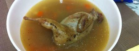 овощной супчик с перепелкой. Шаг 5