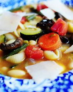 Суп минестроне с пастой