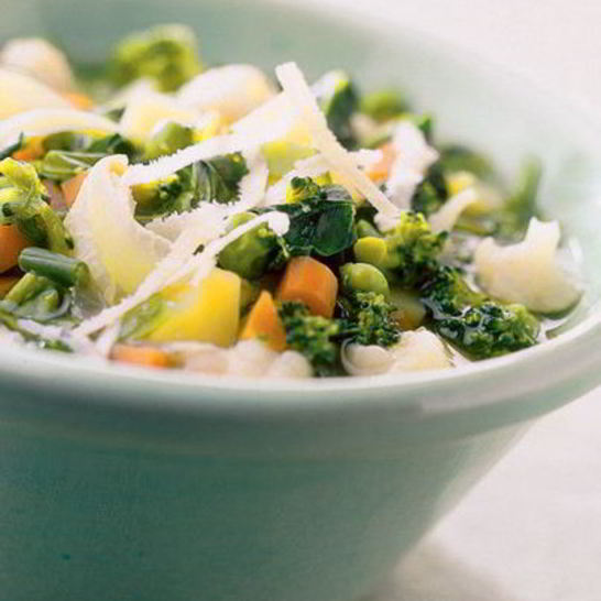 Рецепт весеннего минестроне