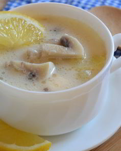 Суп с плавленным сыром