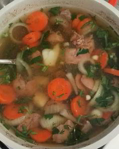 Печеночный суп