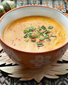 Постный суп из красной чечевицы