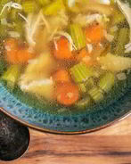 Пряный суп с сельдереем