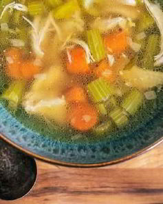 Пряный суп с сельдереем