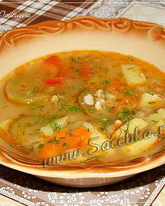 Рассольник постный