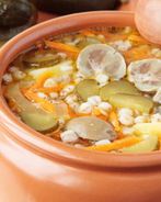 Рассольник с почками