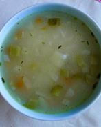 Рассольник с рисом