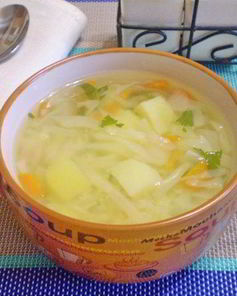 Диетические щи из свежей капусты