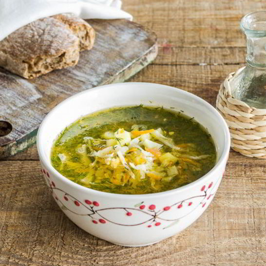 Рецепт постных щей из свежей капусты