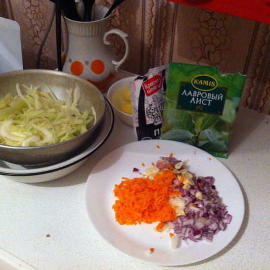 Рецепт простых щей без зажарки