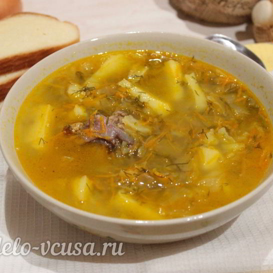 Рецепт щей из кислой капусты с курицей