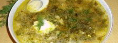 щи из консервированного щавеля. Шаг 8