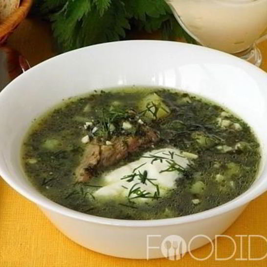 Рецепт щей иза крапив и щавелей