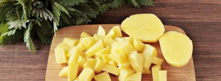 щи из крапивы с яйцом. Шаг 4