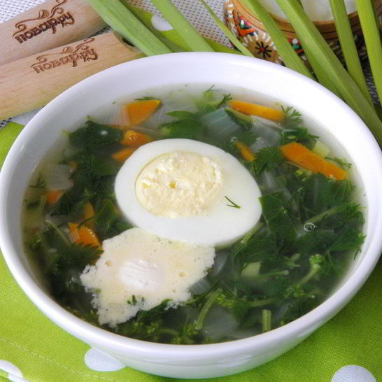 Рецепт щей из крапивы