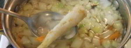 щи из крапивы. Шаг 4