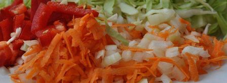 щи из курицы со свежей капустой. Шаг 2