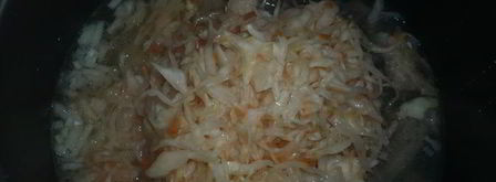 щи из квашенной капусты в мультиварке. Шаг 5