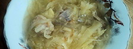 щи из квашенной капусты в мультиварке. Шаг 6