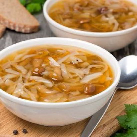 Рецепт щей из квашеной капусты с грибами