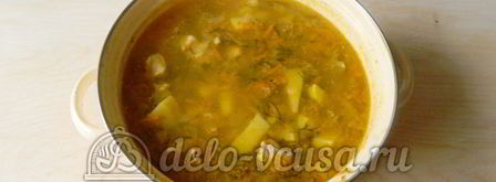 щи из квашеной капусты. Шаг 8