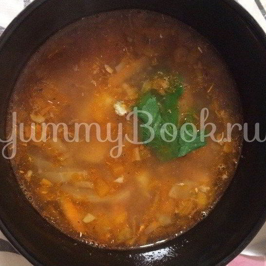 Рецепт щей из рыбной консервы