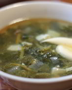 Щи из щавеля с крапивой