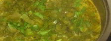 щи из щавеля с курицей. Шаг 11