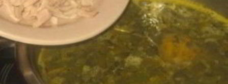 щи из щавеля с курицей. Шаг 10