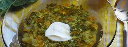 щи из щавеля с перловкой. Шаг 7