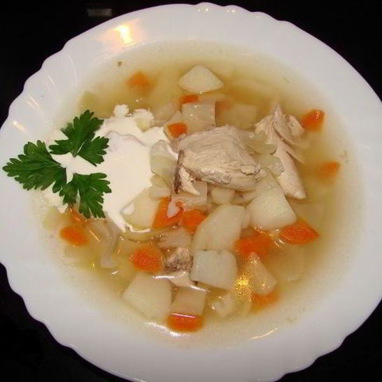 Рецепт щей из свежей капусты на курином бульоне