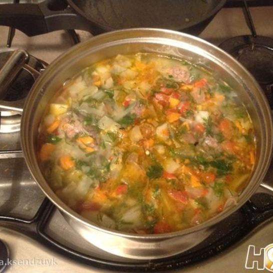 Рецепт щей из свежей капусты с фрикадельками