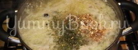 щи из свежей капусты с говядиной. Шаг 19